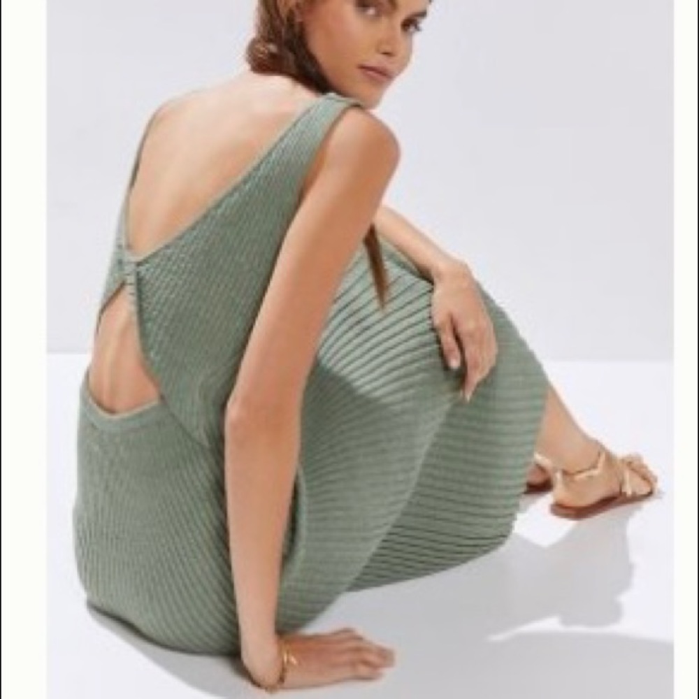 Anthropologie open-back dress